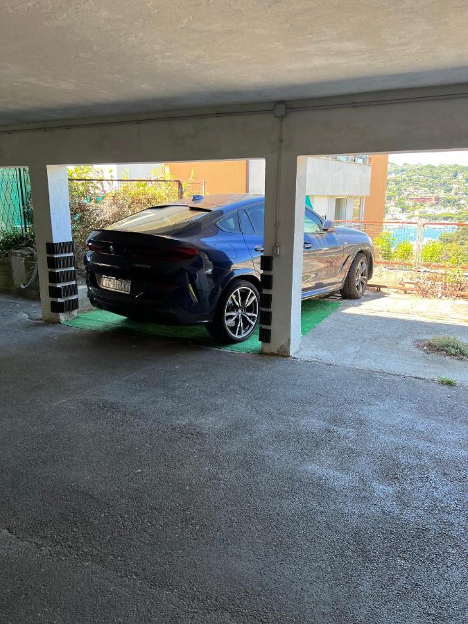 Nautilus Vista Mare Mozzafiato A 180 Gradi- Posto Auto Privato - 2 Camere Matrimoniali Piu 1 Divano Letto Singolo-Sky,Netflix-Wifi 200Mg Rapallo Dış mekan fotoğraf