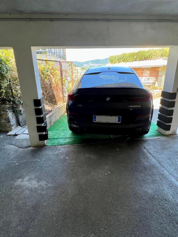 Nautilus Vista Mare Mozzafiato A 180 Gradi- Posto Auto Privato - 2 Camere Matrimoniali Piu 1 Divano Letto Singolo-Sky,Netflix-Wifi 200Mg Rapallo Dış mekan fotoğraf