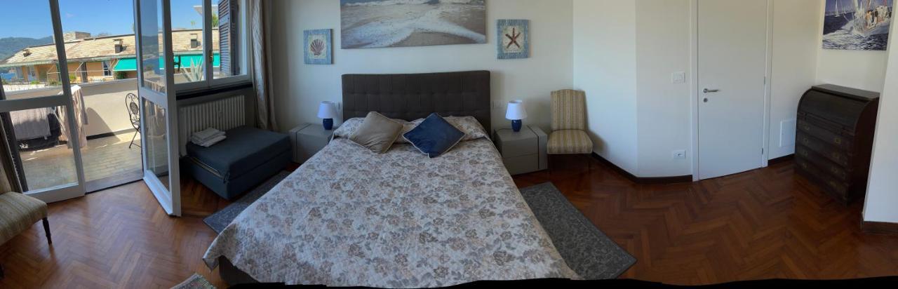 Nautilus Vista Mare Mozzafiato A 180 Gradi- Posto Auto Privato - 2 Camere Matrimoniali Piu 1 Divano Letto Singolo-Sky,Netflix-Wifi 200Mg Rapallo Dış mekan fotoğraf