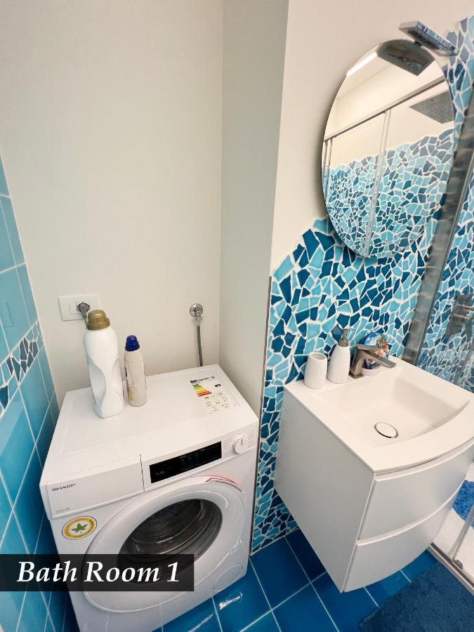 Nautilus Vista Mare Mozzafiato A 180 Gradi- Posto Auto Privato - 2 Camere Matrimoniali Piu 1 Divano Letto Singolo-Sky,Netflix-Wifi 200Mg Rapallo Dış mekan fotoğraf