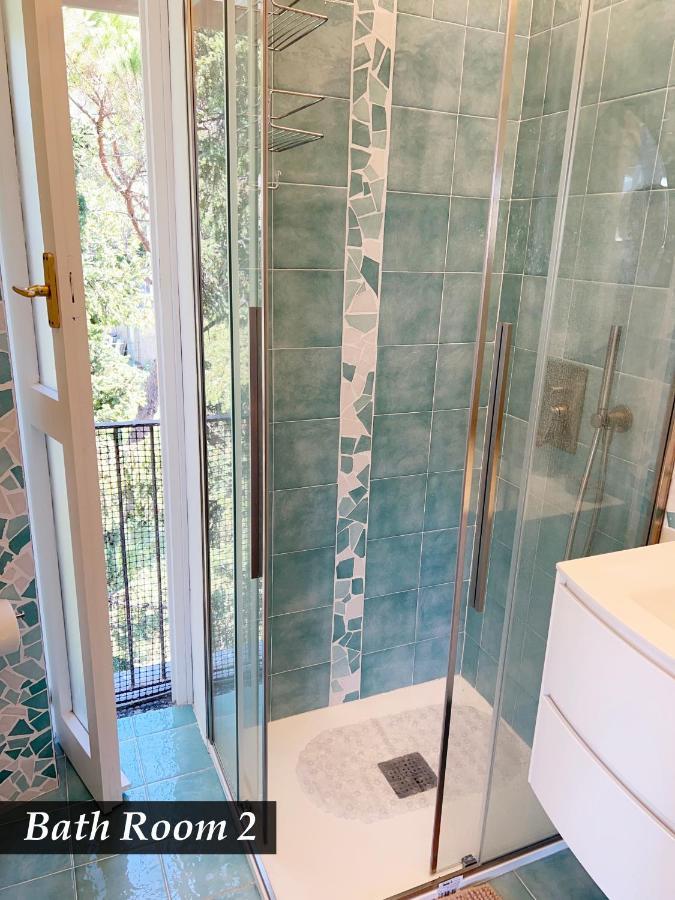 Nautilus Vista Mare Mozzafiato A 180 Gradi- Posto Auto Privato - 2 Camere Matrimoniali Piu 1 Divano Letto Singolo-Sky,Netflix-Wifi 200Mg Rapallo Dış mekan fotoğraf