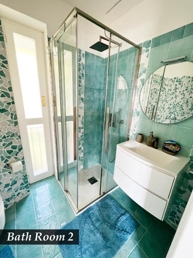 Nautilus Vista Mare Mozzafiato A 180 Gradi- Posto Auto Privato - 2 Camere Matrimoniali Piu 1 Divano Letto Singolo-Sky,Netflix-Wifi 200Mg Rapallo Dış mekan fotoğraf