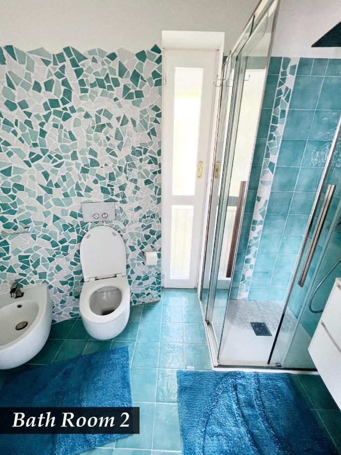 Nautilus Vista Mare Mozzafiato A 180 Gradi- Posto Auto Privato - 2 Camere Matrimoniali Piu 1 Divano Letto Singolo-Sky,Netflix-Wifi 200Mg Rapallo Dış mekan fotoğraf