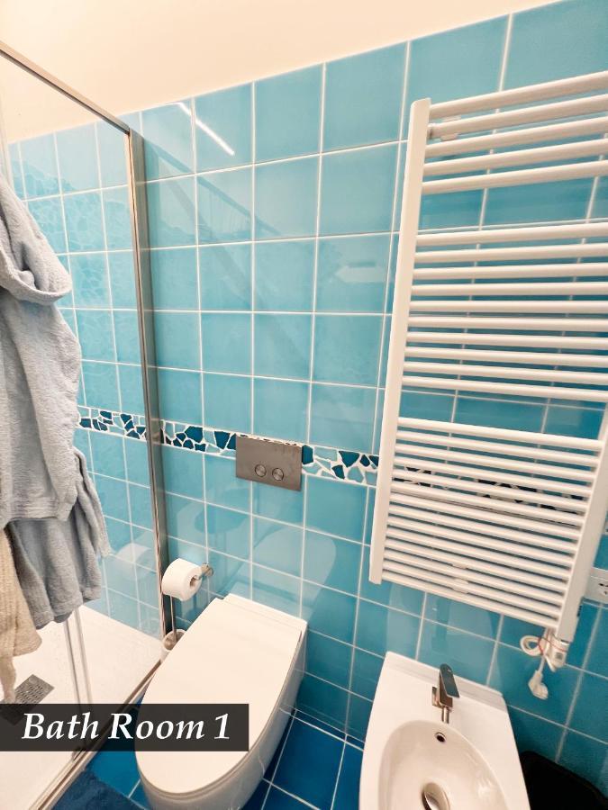 Nautilus Vista Mare Mozzafiato A 180 Gradi- Posto Auto Privato - 2 Camere Matrimoniali Piu 1 Divano Letto Singolo-Sky,Netflix-Wifi 200Mg Rapallo Dış mekan fotoğraf