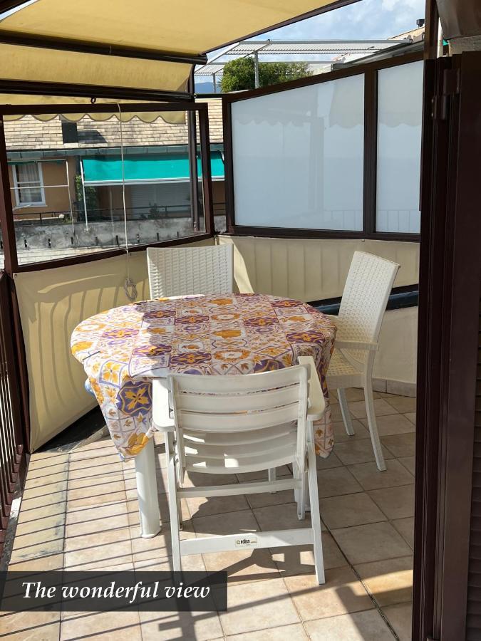 Nautilus Vista Mare Mozzafiato A 180 Gradi- Posto Auto Privato - 2 Camere Matrimoniali Piu 1 Divano Letto Singolo-Sky,Netflix-Wifi 200Mg Rapallo Dış mekan fotoğraf
