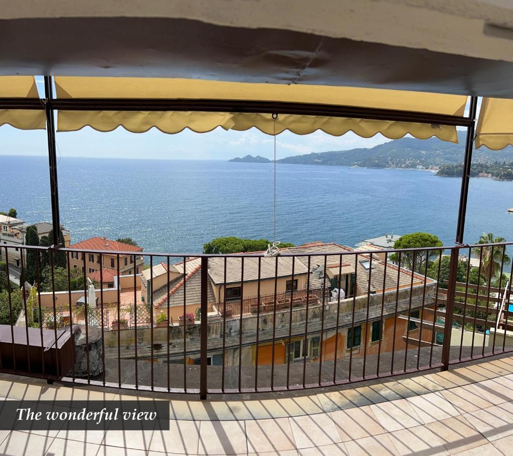 Nautilus Vista Mare Mozzafiato A 180 Gradi- Posto Auto Privato - 2 Camere Matrimoniali Piu 1 Divano Letto Singolo-Sky,Netflix-Wifi 200Mg Rapallo Dış mekan fotoğraf