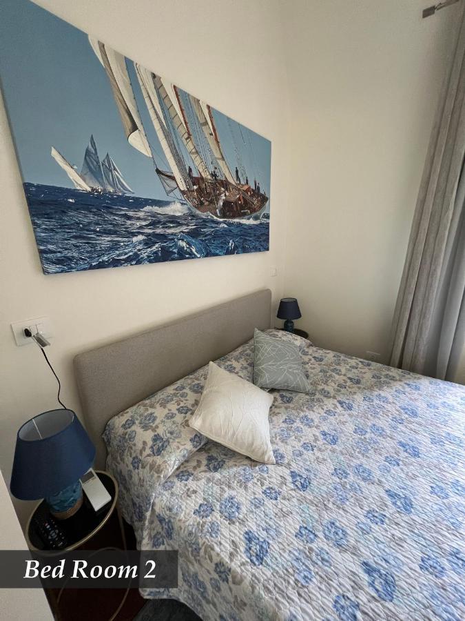 Nautilus Vista Mare Mozzafiato A 180 Gradi- Posto Auto Privato - 2 Camere Matrimoniali Piu 1 Divano Letto Singolo-Sky,Netflix-Wifi 200Mg Rapallo Dış mekan fotoğraf