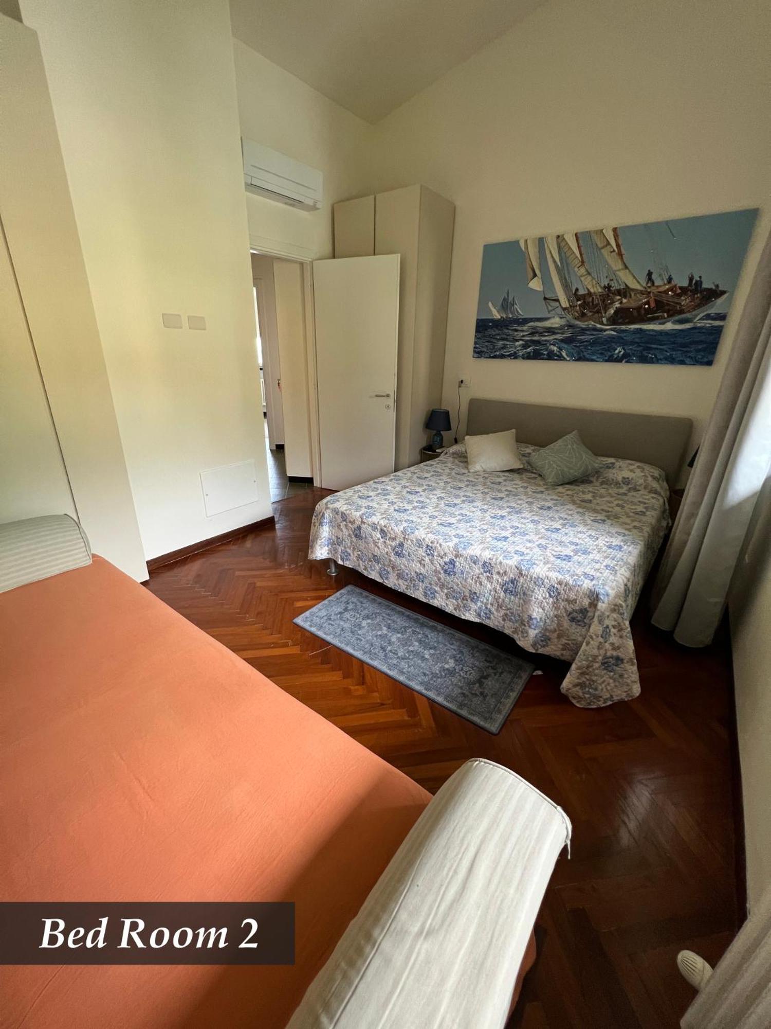 Nautilus Vista Mare Mozzafiato A 180 Gradi- Posto Auto Privato - 2 Camere Matrimoniali Piu 1 Divano Letto Singolo-Sky,Netflix-Wifi 200Mg Rapallo Dış mekan fotoğraf